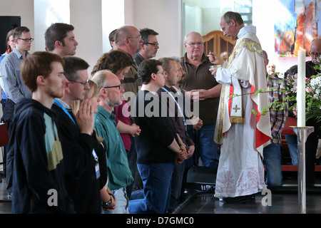 Sacrament of the Last Supper in the old medieval rite of the lutheran ...
