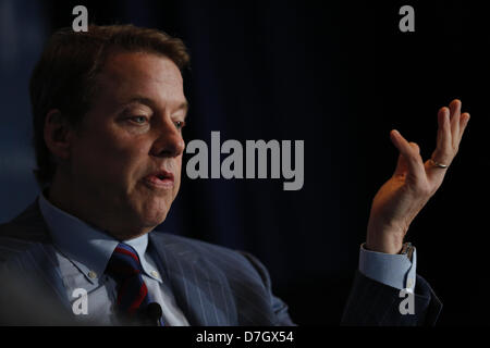 April 30, 2013 - Beverly Hills, California, U.S. - William Clay Ford Jr., Executive Chairman, Ford Motor Company, speaks at the annual Milken Institute Global Conference in Beverly Hills, California, U.S., on Tuesday, April 30, 2013. (Credit Image: © Patrick Fallon/ZUMAPRESS.com) Stock Photo