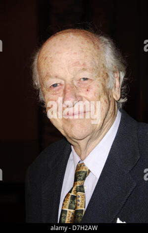 May 7, 2013 - London, England, United Kingdom - Special-effects Legend Ray Harryhause, an animator and special-effects wizard known for his work in  'Clash of the Titans', 'Jason and the Argonauts' died at 92. Harryhausen, who was born in Los Angeles and worked for more than 40 years in the movie industry. PICTURED: Oct. 6, 2006 - Hollywood, California, U.S. - Special effects artist RAY HARRYHAUSEN during the Jules Verne Adventure Film Festival and Expositions, held at the Shrine Auditorium. (Credit Image: © Michael Germana/Globe Photos/ZUMAPRESS.com) Stock Photo