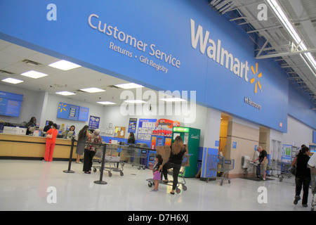 Miami Florida,Walmart,discount,shopping shopper shoppers shop shops market markets marketplace buying selling,retail store stores business businesses, Stock Photo