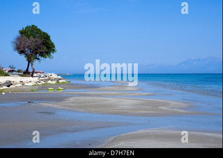 Roda beach, Corfu, Greece. Stock Photo