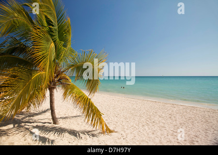 beach Playa Ancon near Trinidad, Cuba, Caribbean Stock Photo