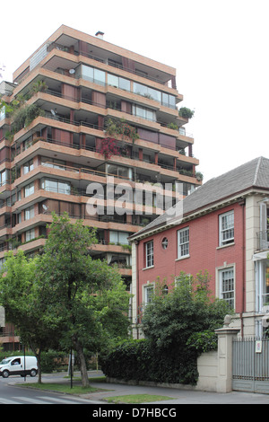 Santiago de Chile Metropolitana nahe edificio don Carlos Stock Photo