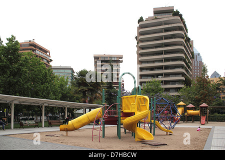 Santiago de Chile Metropolitana nahe edificio don Carlos Stock Photo