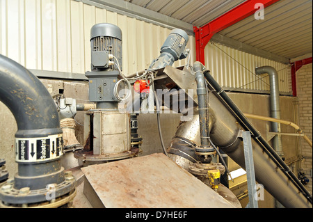 Modern biogas plant Stock Photo