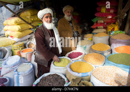grain and seeds market in kabul, afghanistan Stock Photo