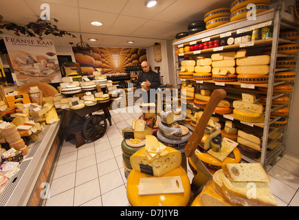 cheese shop in Holland Stock Photo