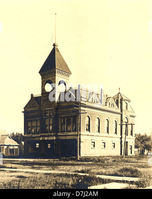 Corvallis City Hall, 1905 Stock Photo