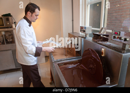 chocolate factory in the netherlkands Stock Photo