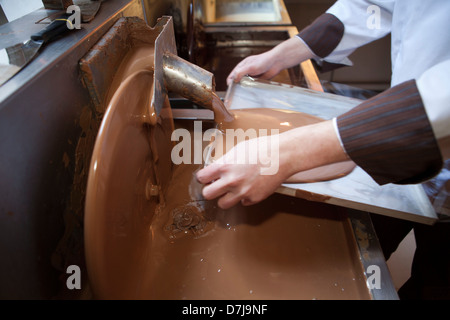 chocolate factory in the netherlkands Stock Photo