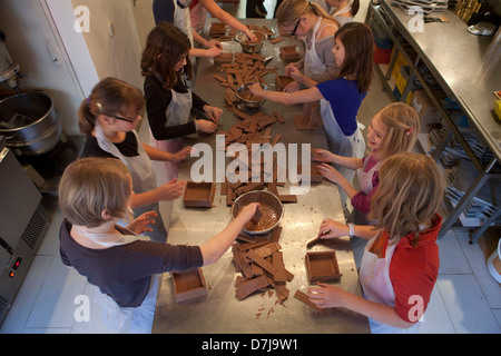 chocolate factory in the netherlkands Stock Photo