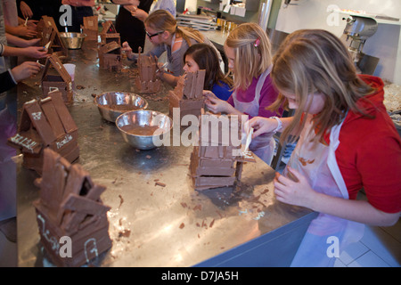 chocolate factory in the netherlkands Stock Photo