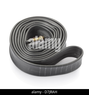 Inner tube for bike Stock Photo