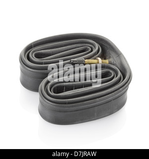 Inner tube for bike Stock Photo