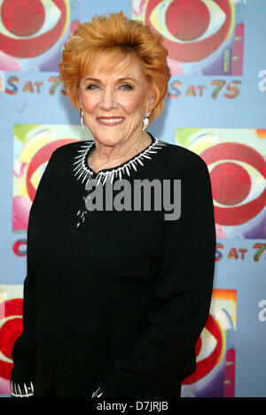 May 08, 2013 - FILE - JEANNE COOPER, the enduring soap opera star who played grande dame Katherine Chancellor for nearly four decades on 'The Young and the Restless' has died. She was 84. Cooper died Wednesday morning of an undisclosed illness in her sleep, her son the actor C. Bernsen announced publicly. PICTURED: Nov 02, 2003; New York, NY, USA; Actress Jeanne Cooper at the arrivals for the 'CBS At 75' television show held @ the Hammerstein Ballroom. (Credit Image: Nancy Kaszerman/ZUMAPRESS.com) Stock Photo