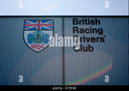 The BDRC Clubhouse at the Silverstone circuit, Northamptonshire,England, UK. Stock Photo
