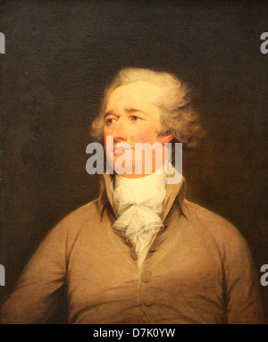 Alexander Hamilton by John Trumbull Stock Photo