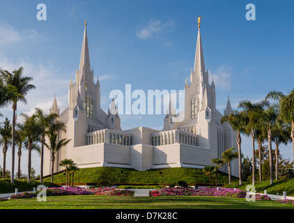 Mormon Temple Stock Photo