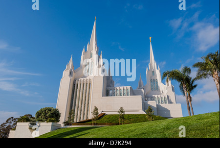 Mormon Temple Stock Photo