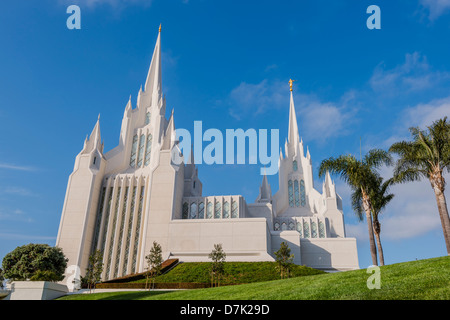 Mormon Temple Stock Photo