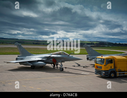 France - Navy Military Single Seat Dassault Rafale M Aeroplane.   SCO 9045 Stock Photo