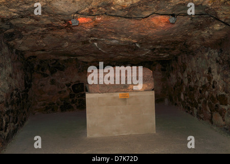 Buda Castle labyrinth, Budapest Stock Photo