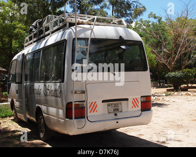 Impala shuttle bus on parking Stock Photo - Alamy