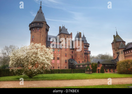 Castle De Haar, Haarzuilens, Utrecht, Netherlands Stock Photo