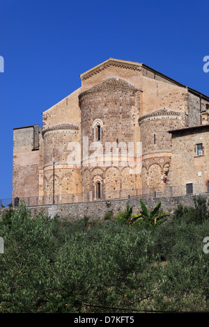Italy Abruzzo Fossacesia San Giovanni in Venere Abbey Stock Photo