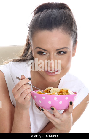 Cereal With Fresh Fruit Stock Photo - Alamy