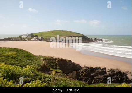 Burgh Island Bigbury on Sea south Devon England UK Stock Photo