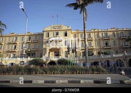 SOFITEL WINTER PALACE HOTEL LUXOR EGYPT 14 January 2013 Stock Photo