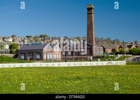 old factory building, barry, vale of glamorgan, south wales. Stock Photo