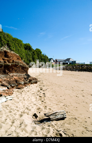 Beach Jacksons Bay, Barry Island, Vale of Glamorgan, South Wales, UK. Stock Photo