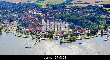 Luftaufnahmen, Steinhude, Steinhuder Meer, Germany, Lower Saxony Stock Photo