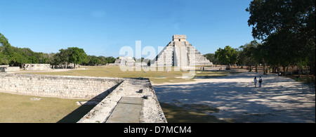 Archeological site of Chichen Itza on Yucatan, Mexico Stock Photo