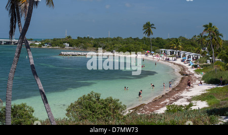 USA, Florida, Bahia Honda State Park. Calusa Beach. Stock Photo