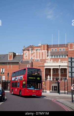 Members entrance of the Kia Oval showing the Jack Hobb Gates, Kennington, London, England, United Kingdom Stock Photo