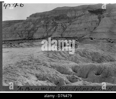 This photograph documents the paleontological expedition of Elmer Riggs ...