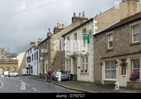 Market day in Settle, North Yorkshire, England UK Stock Photo - Alamy