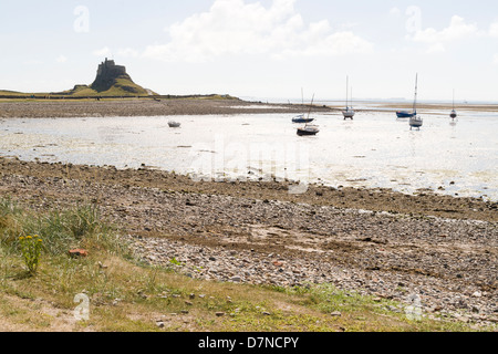 Lindisfarne - Holy Island, Northumberland, England Stock Photo