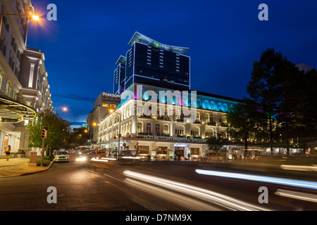 Hotel Continental in Ho Chi Minh City in Vietnam Stock Photo