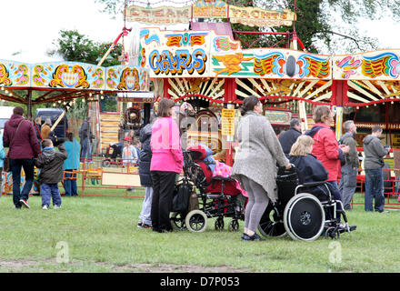 Stotfold Mill, Bedfordshire, UK. May 11th 2013. Stotfold Steam Fair and Country Show at Stotfold Mill, Bedfordshire - May 11th 2013  Photo by Keith Mayhew/Alamy Live News Stock Photo