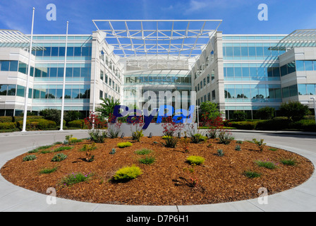 Headquarters of Paypal Incorporated (owned by Ebay), San Jose CA Stock Photo
