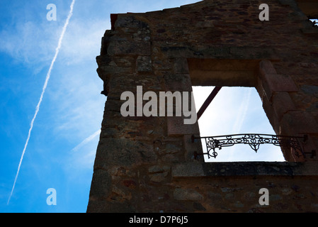 Oradour-sur-Glane near Limoges in France. Stock Photo