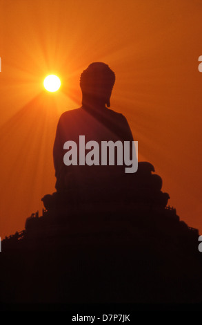 Largest Buddha In The World, Hong Kong  PRC Peoples Republic of China Asia Stock Photo