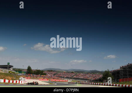 Motorsports: FIA Formula One World Championship 2013, Grand Prix of Spain,  #7 Kimi Raikkonen (FIN, Lotus F1 Team), Stock Photo