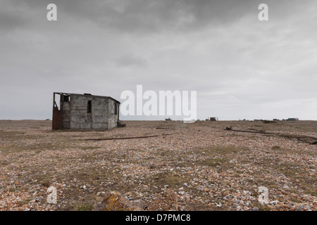 On Dungeness beach, Kent, England Stock Photo