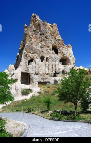 Kizlar Monastery in Goreme Open Air Museum, Cappadocia, Turkey. Central Anatolia. Stock Photo