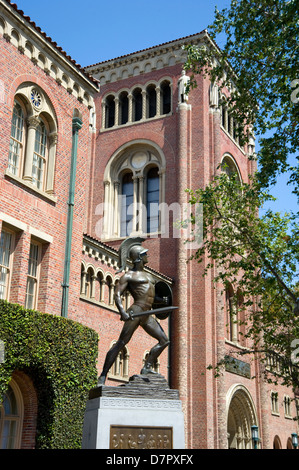 The campus of the University of Southern California in Los Angeles Stock Photo